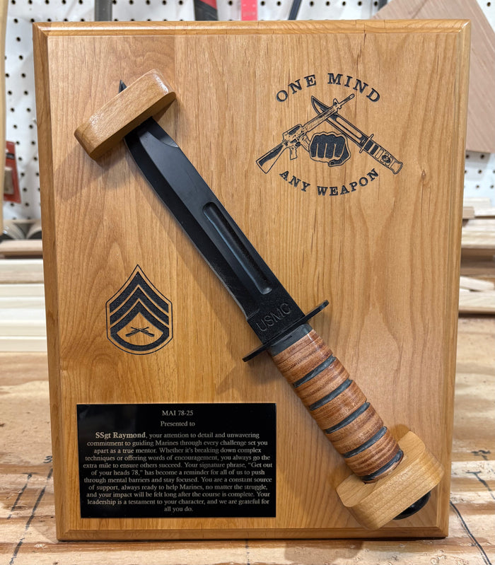 Ka-Bar Brand Replica Plaque