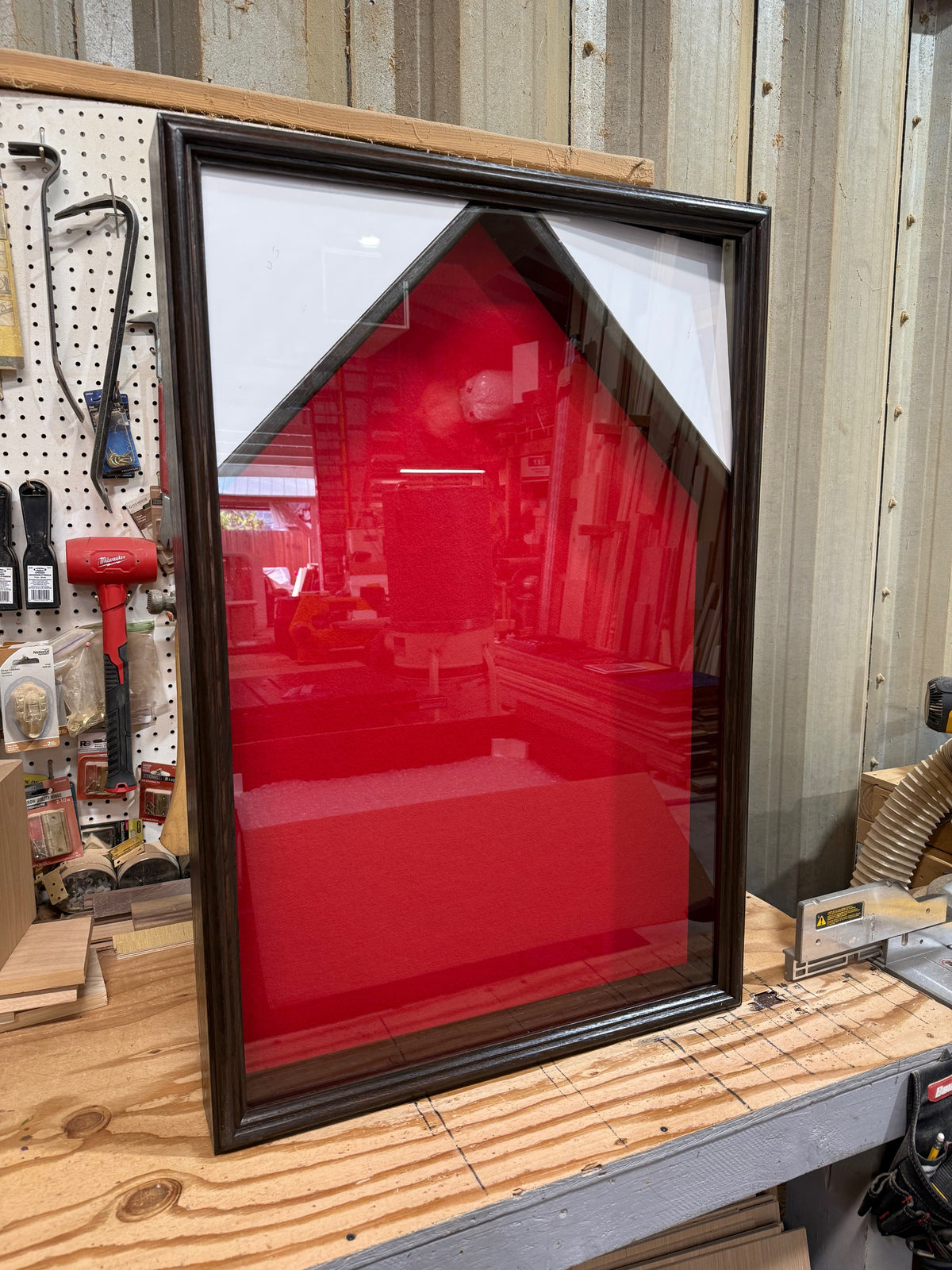 24 x 36 Military Uniform Shadow Box