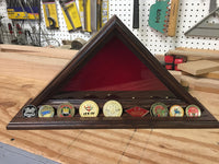 3 x 5 Flag Case with Challenge Coin Holder