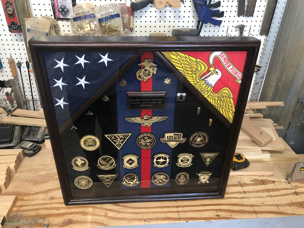 24 x 24 Military Shadow Box