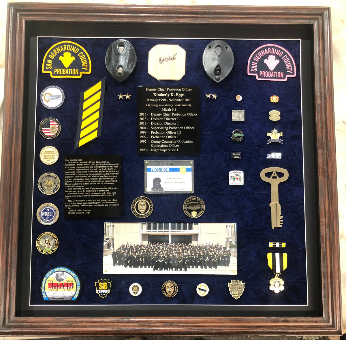 24 x 24 Military Shadow Box