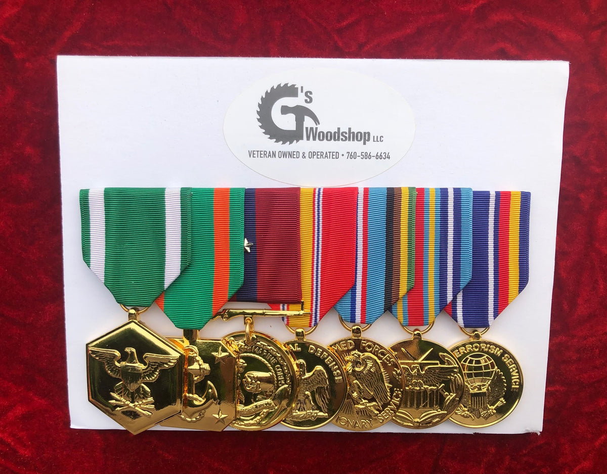Military Medal Mounting Services