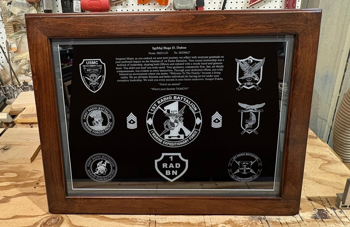 18 x 24 Frame Plaque