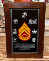 12 x 20 Frame with Colored Rank