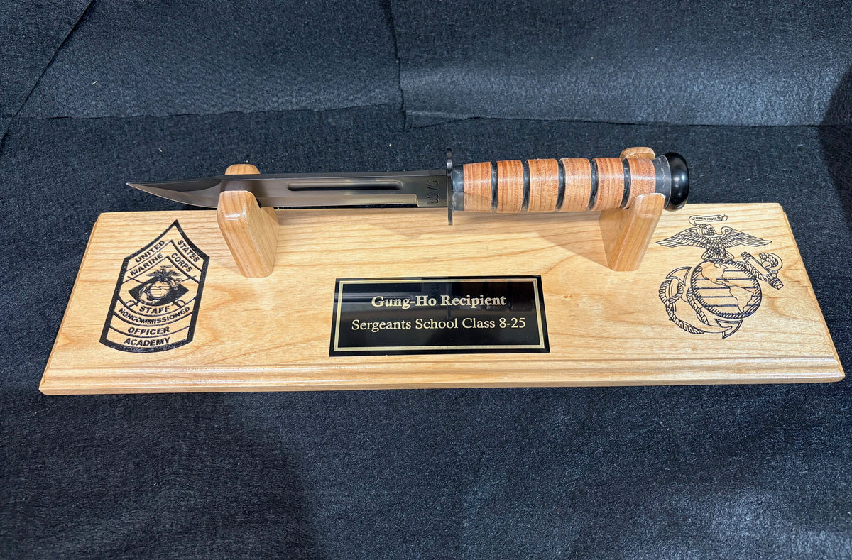 Ka-Bar Brand Replica Plaque