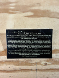 Engraved Plaque