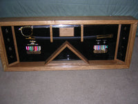 Military Sword Shadow Box Display Case (LOCAL Pickup Only)