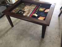 Military Coffee Shadowbox Table (LOCAL Pickup Only)