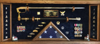 Military Sword Shadow Box Display Case (LOCAL Pickup Only)