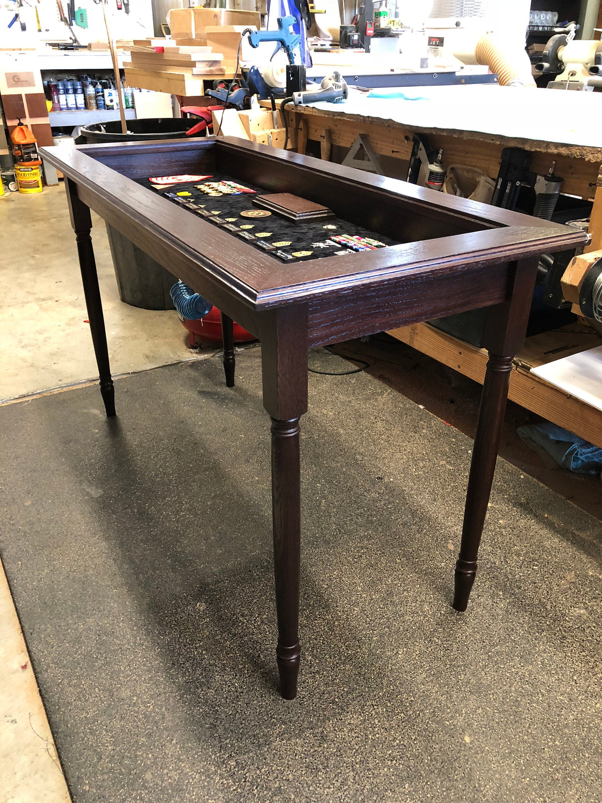 Small Shadow Box Table Sofa Table Shadow Box (LOCAL Pickup Only) – G's Woodshop